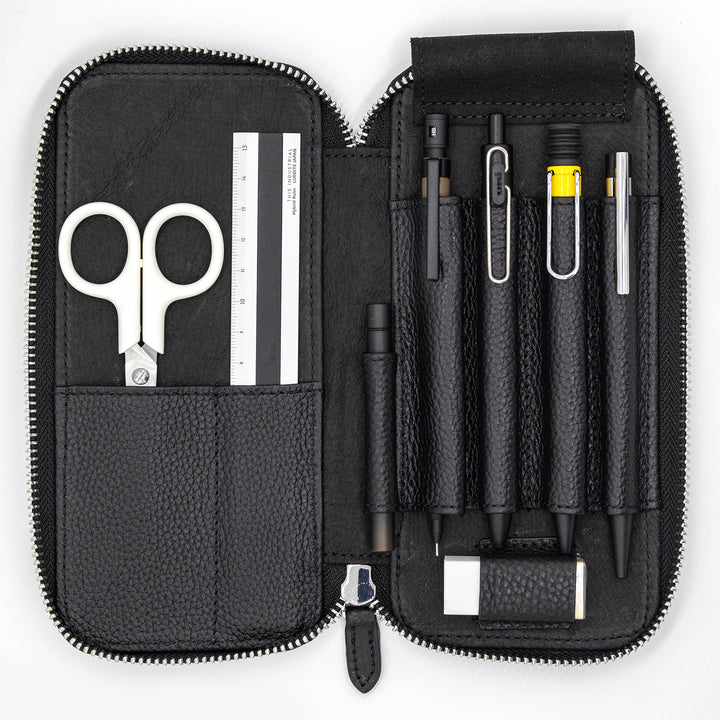 Luddite MAYA Roundzip Pencase Essential - Black — barrel detail