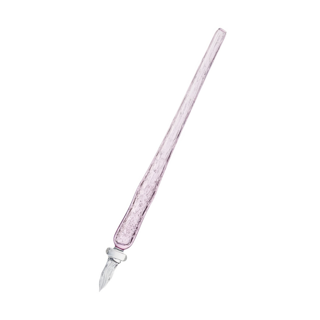 Matsubokkuri Tsubutsubu Glass Fountain Pen - Pink