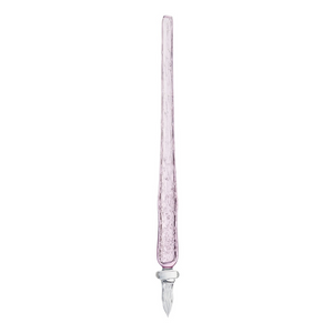 Matsubokkuri Tsubutsubu Glass Fountain Pen - Pink