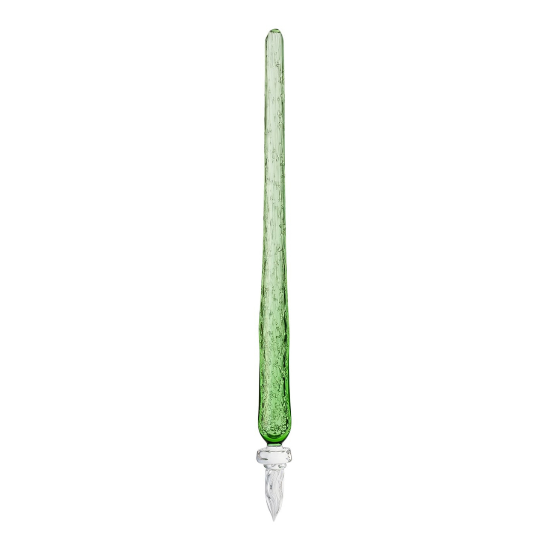 Matsubokkuri Tsubutsubu Glass Fountain Pen - Green