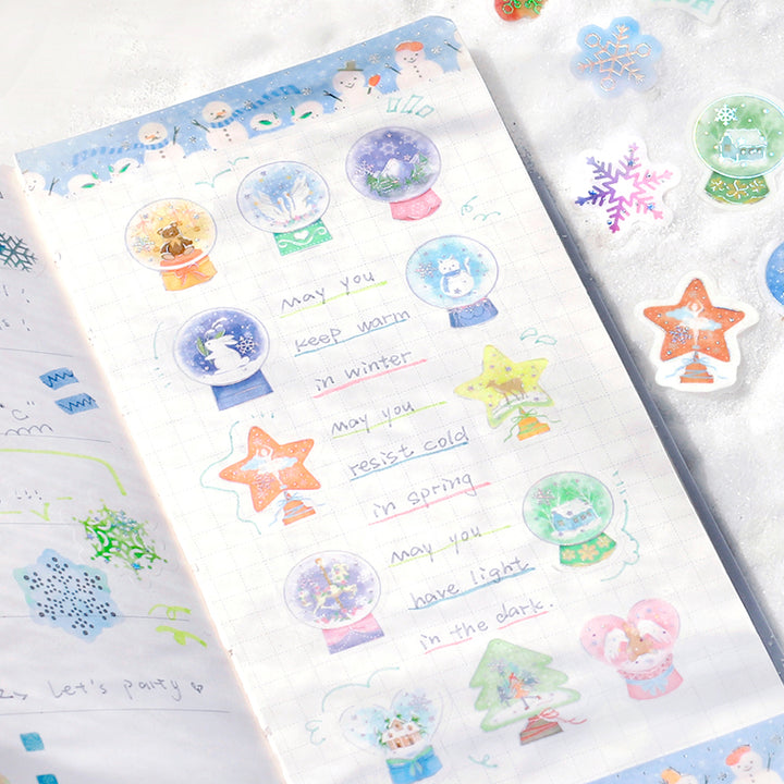 BGM Winter Limited Flakes Seal - Snow Globe