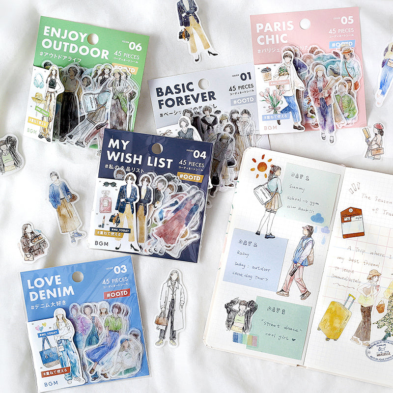 BGM Coordinating Stickers: Today&