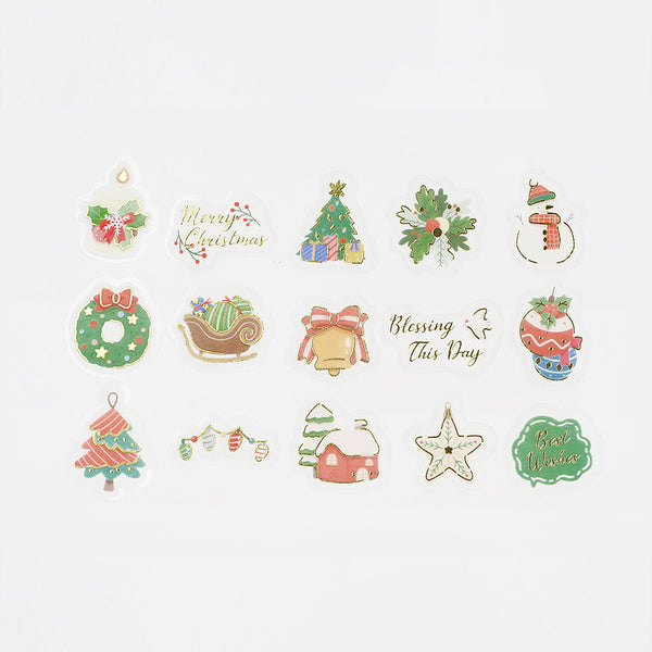 Load image into Gallery viewer, BGM Christmas Limited 2023 Flake Seal - Hymn on Christmas Night
