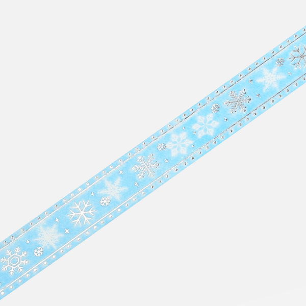 Load image into Gallery viewer, BGM Winter Limited Masking Tape - Snow Embroidery
