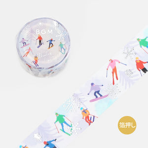 BGM Winter Limited Masking Tape - Ski