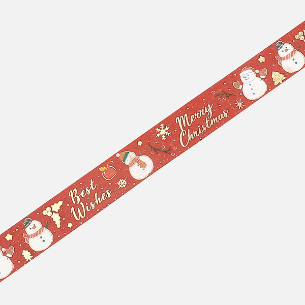 Load image into Gallery viewer, BGM Christmas Limited 2023 Masking Tape - Snowman
