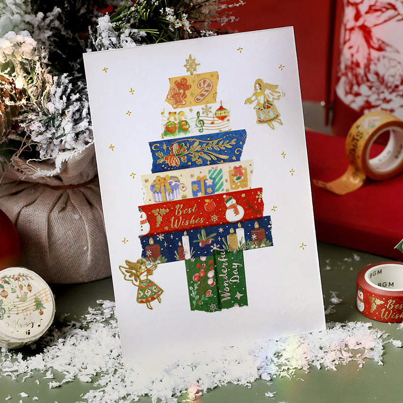 BGM Christmas Limited 2023 Masking Tape - Hikari — with packaging