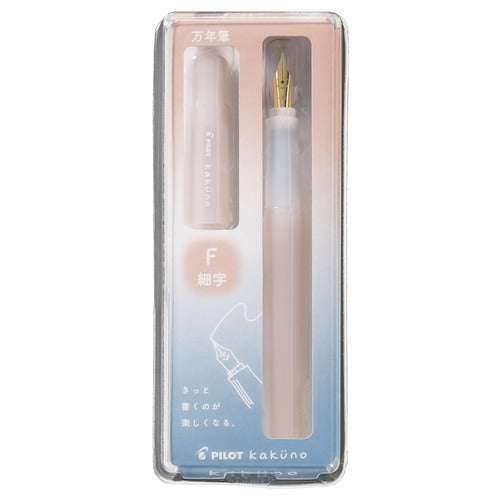 Pilot Kakuno Fountain Pen - Madoromi Ivory — barrel detail