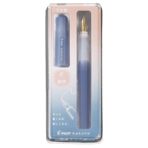 Pilot Kakuno Fountain Pen - Madoromi Blue