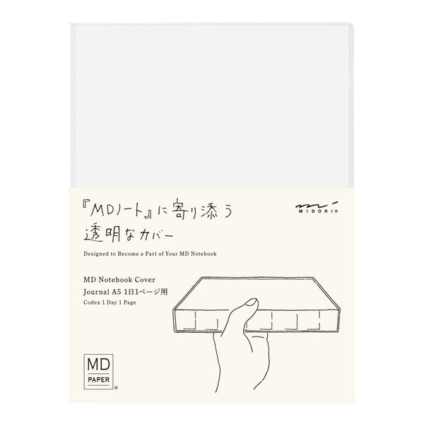 MD Clear Cover (A5) Codex 1 Day 1 Page — front cover