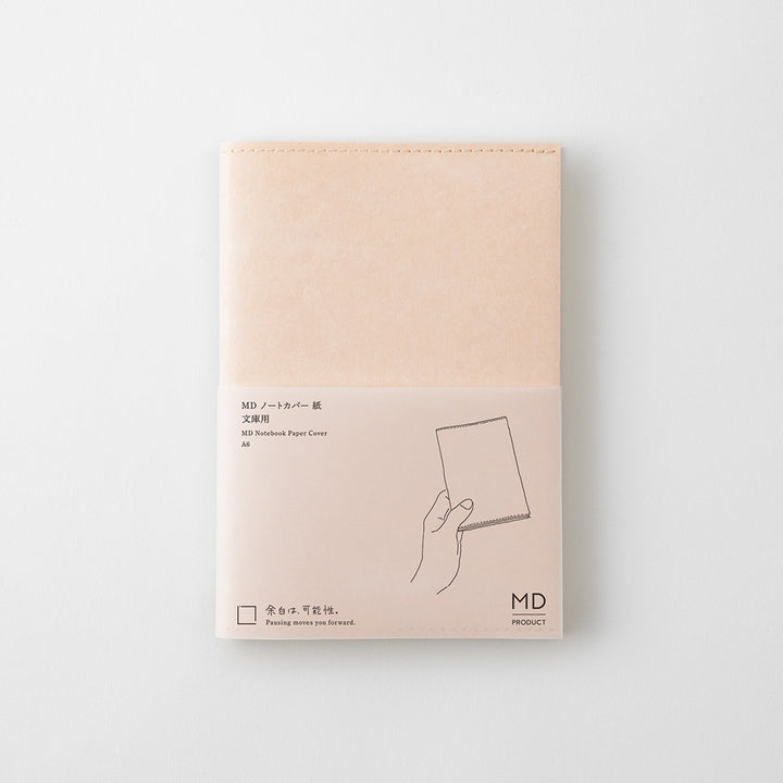 Paper Cover For MD Notebook A6 — flat lay