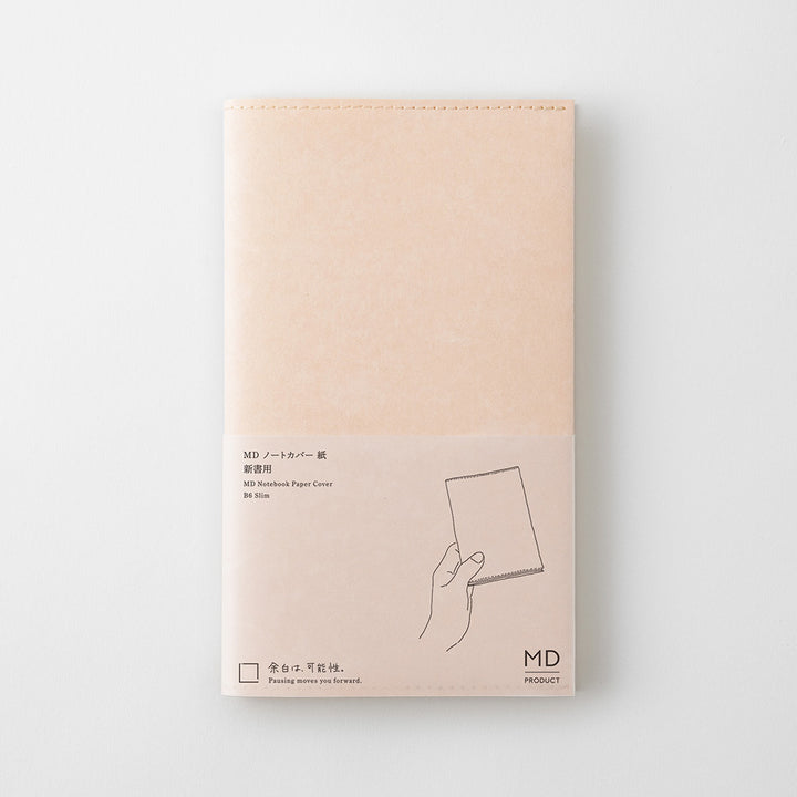 Paper Cover For MD Notebook B6 — flat lay