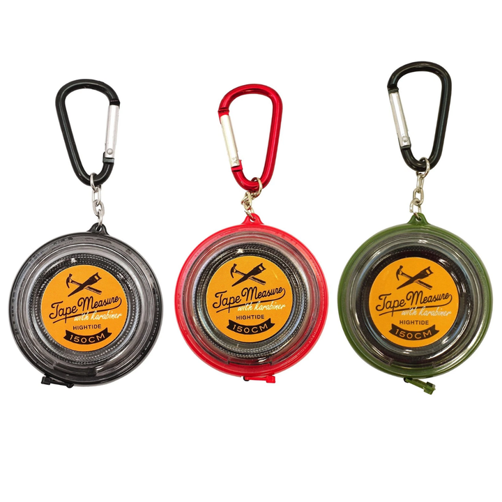 Hightide Tape Measure Black — Hightide tape measure — premium stationery and lifestyle, at Cityluxe Singapore