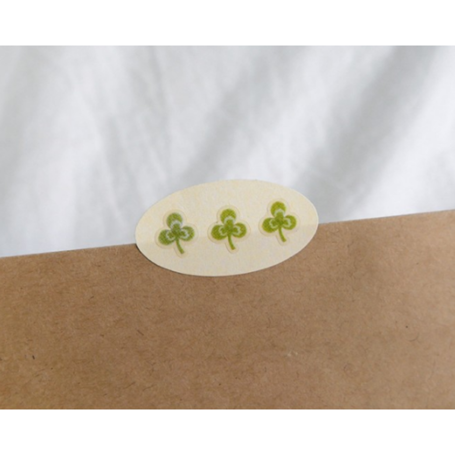Suatelier Sticker Mini Series - Deco.22 (Clover Field) — in use