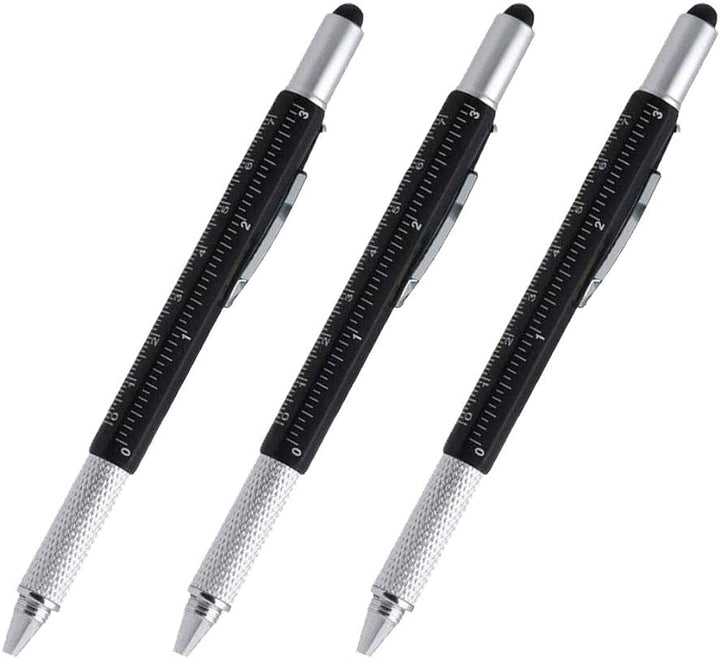 Monteverde S-115 7-in-1 Plastic Tool Ballpoint Pen with Stylus Black — Monteverde ballpoint pen — reliable smooth-writing everyday pen, at Cityluxe Singapore