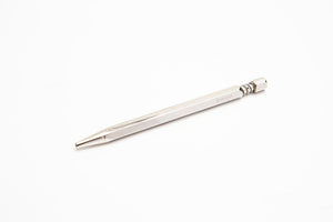 Ystudio Classic Revolve Ballpoint Pen Spring - Shiny Silver (Limited Edition)