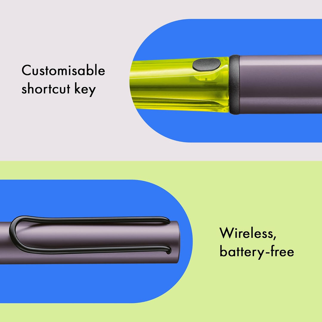 Lamy AL-star EMR Digital Pen - Aubergine — with packaging