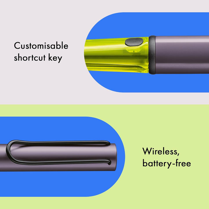 Lamy AL-star EMR Digital Pen - Aubergine — with packaging