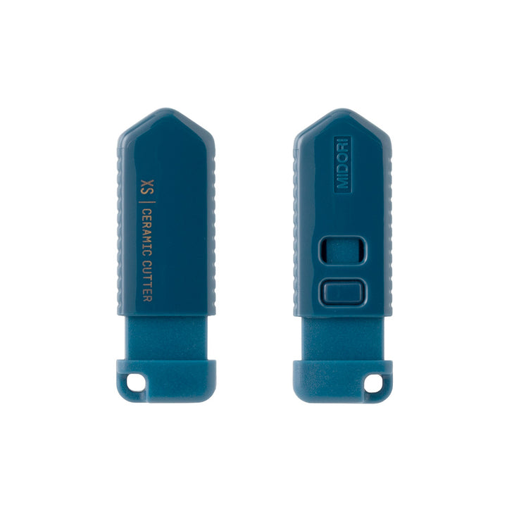 Midori XS Ceramic Cutter Navy Blue — side view