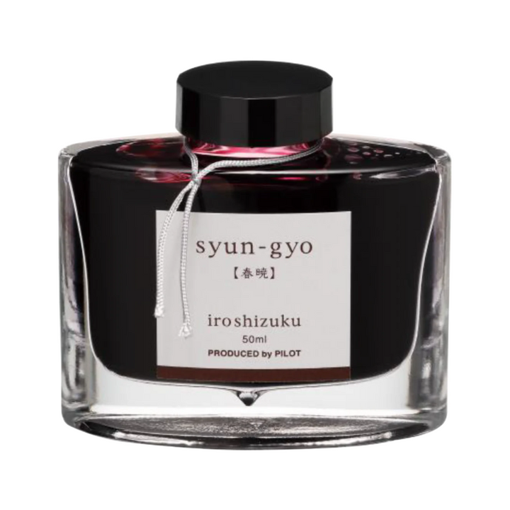 Pilot Iroshizuku 50ml Ink Bottle Fountain Pen Ink - Syun-Go (Spring Dawn)