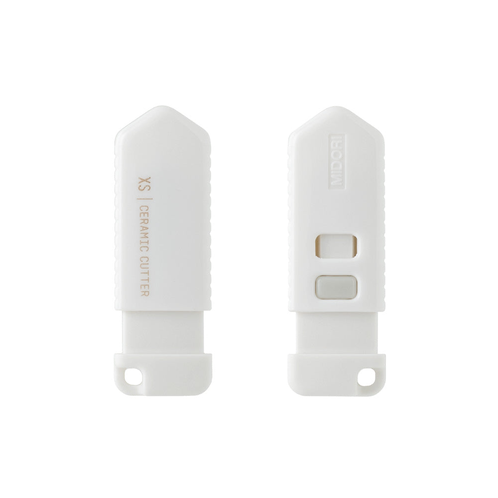 Midori XS Ceramic Cutter White — side view