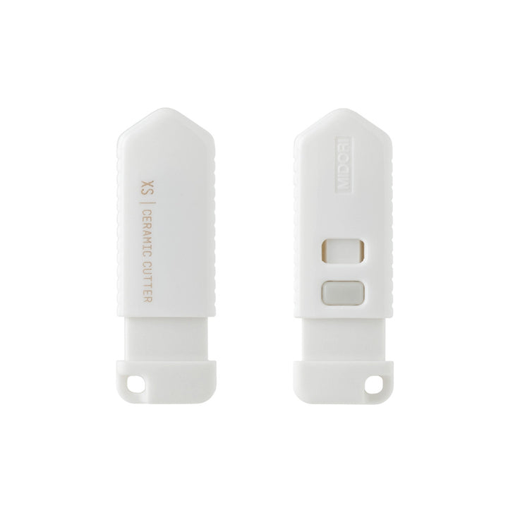Midori XS Ceramic Cutter White — side view