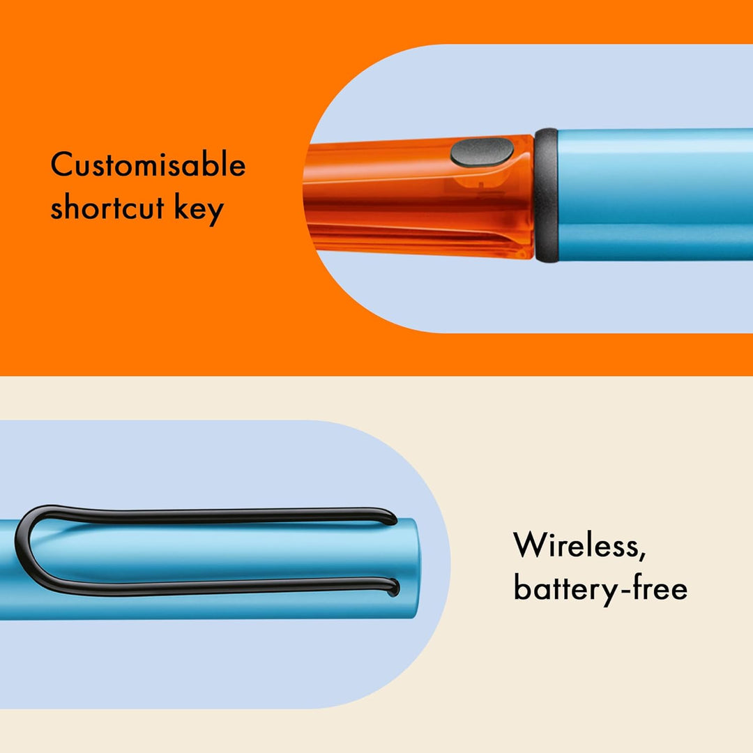 Lamy AL-star EMR Digital Pen - Denim — in use