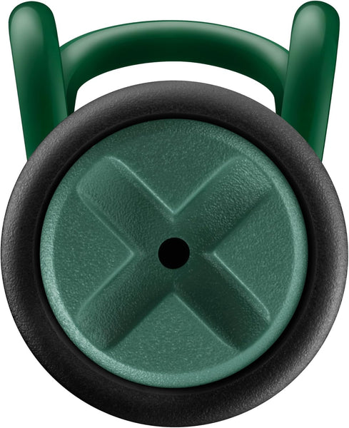 将图片加载到图库查看器，LAMY Safari Slytherin Fountain Pen – Extra Fine with dark green body, silver clip, and Slytherin emblem from the Harry Potter collection.
