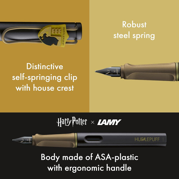 将图片加载到图库查看器，LAMY Safari Harry Potter Fountain Pen  - Hufflepuff
