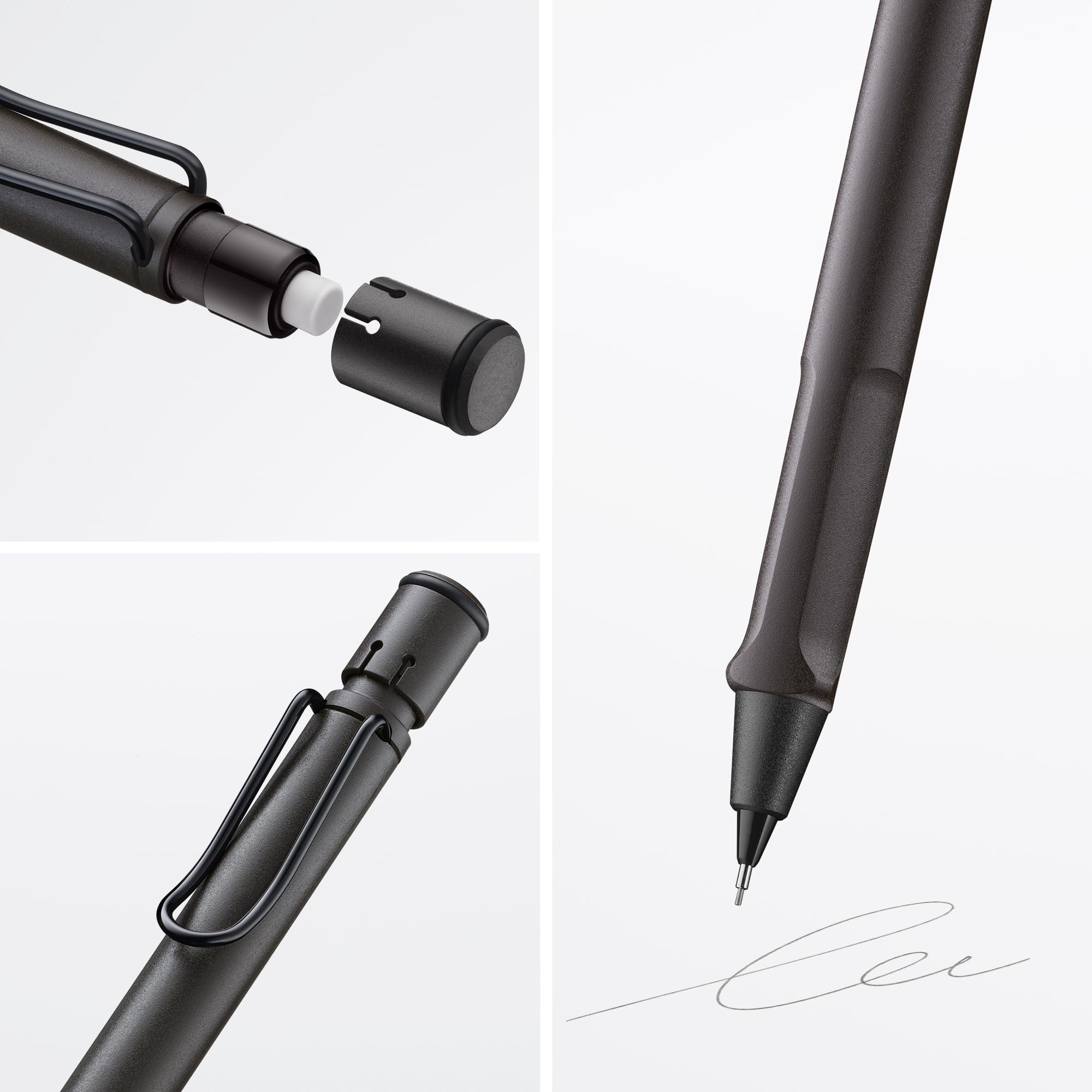 LAMY Safari Matte Black Mechanical Pencil Singapore | Cityluxe