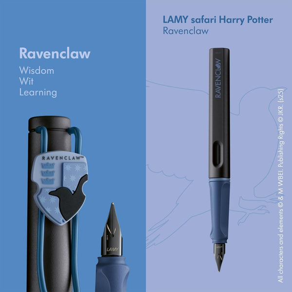 将图片加载到图库查看器，LAMY Safari Harry Potter Fountain Pen - Ravenclaw
