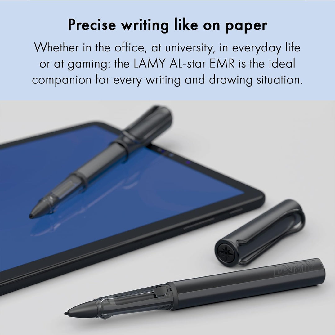 Lamy AL-star EMR Digital Pen - Denim — flat lay