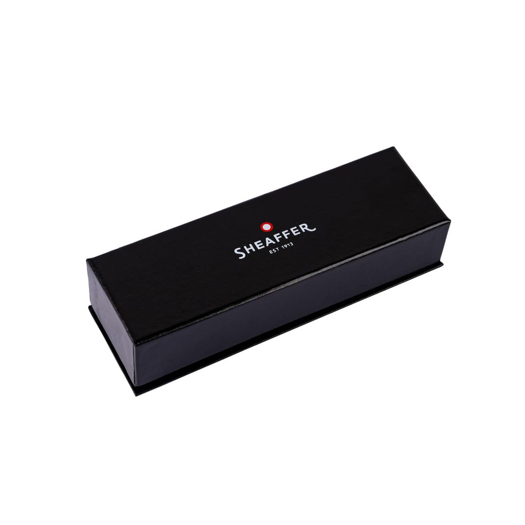 Sheaffer Sentinel Metal 330 Brushed Chrome Ballpoint Pen with Chrome Trims (WW31) — Sheaffer ballpoint pen — reliable smooth-writing everyday pen, at Cityluxe Singapore