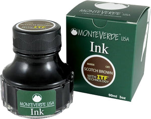 Monteverde 90ml Ink Bottle - Brown