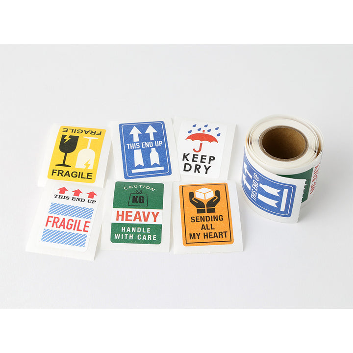 Fragile Japanese Sticker Midori Roll Sticker Fragile Label – Cityluxe