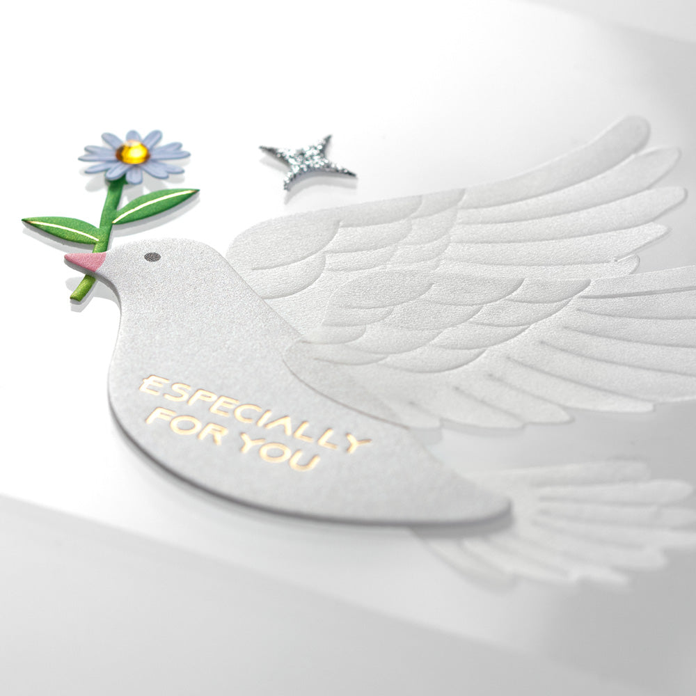 Midori Sticker 2449 PaperCraft Museum Title Pigeon — Midori decorative sticker — for journaling, planners and scrapbooking, at Cityluxe Singapore