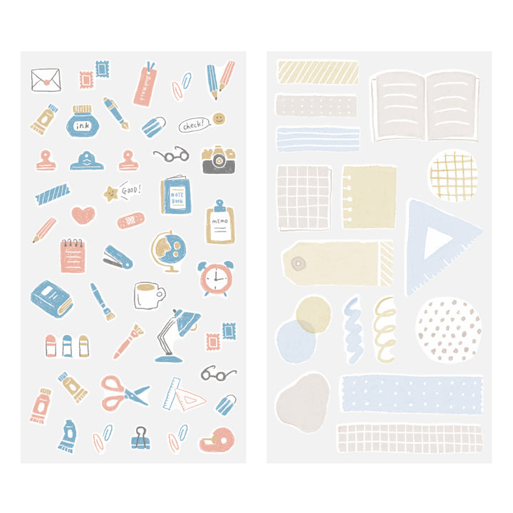 Midori Sticker 2640 (Two Sheets) - Stationery — side view