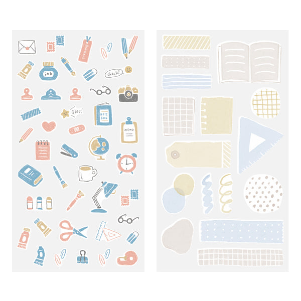 Load image into Gallery viewer, Midori Sticker 2640 (Two Sheets) - Stationery
