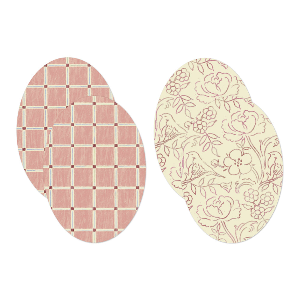Midori Yuka Takamaru Decoration Stickers - Pink