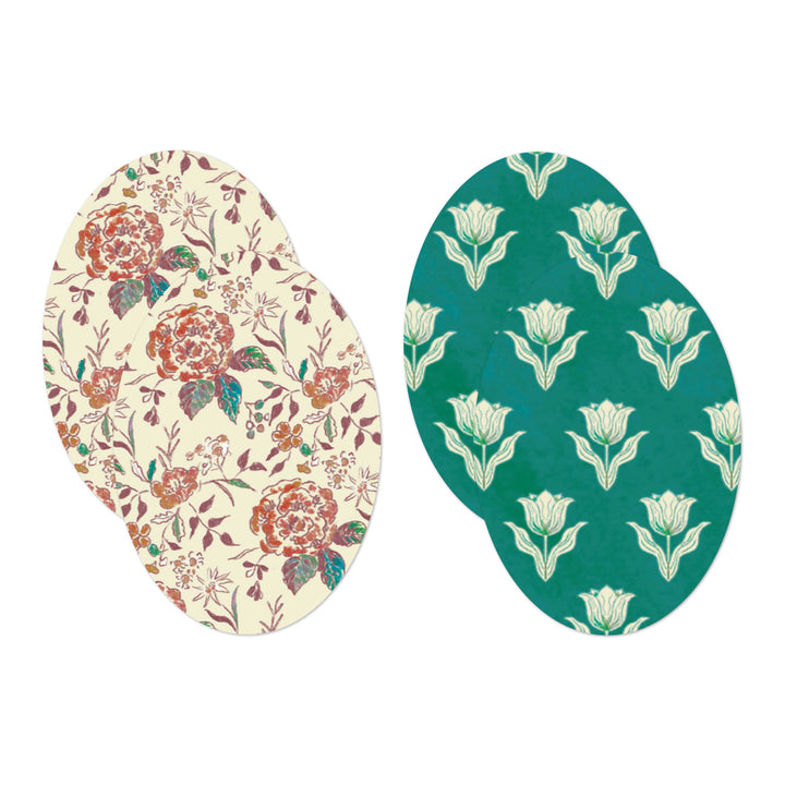 Midori Yuka Takamaru Decoration Stickers in Dark Red — Midori decorative sticker — for journaling, planners and scrapbooking, at Cityluxe Singapore