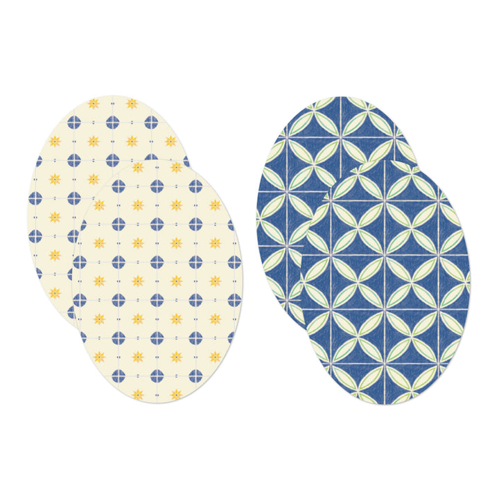 Midori Yuka Takamaru Decoration Stickers - Blue