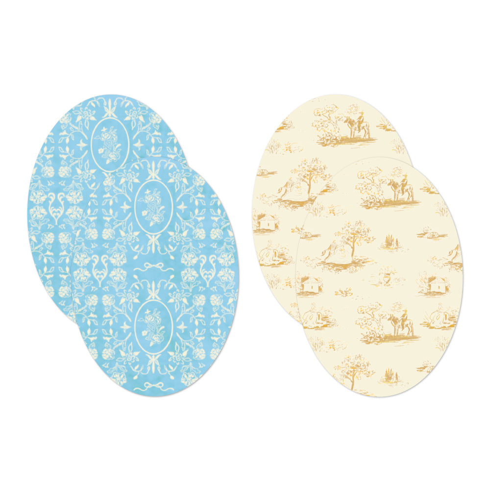 Midori Yuka Takamaru Decoration Stickers - Beige
