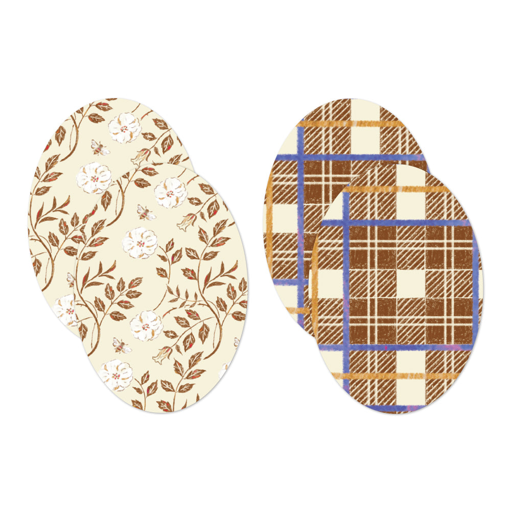 Midori Yuka Takamaru Decoration Stickers - Brown