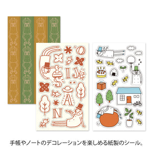 Midori Ojisan 30th Anniversary Decoration Sticker A