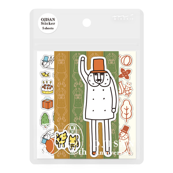 Load image into Gallery viewer, Midori Ojisan 30th Anniversary Decoration Sticker A
