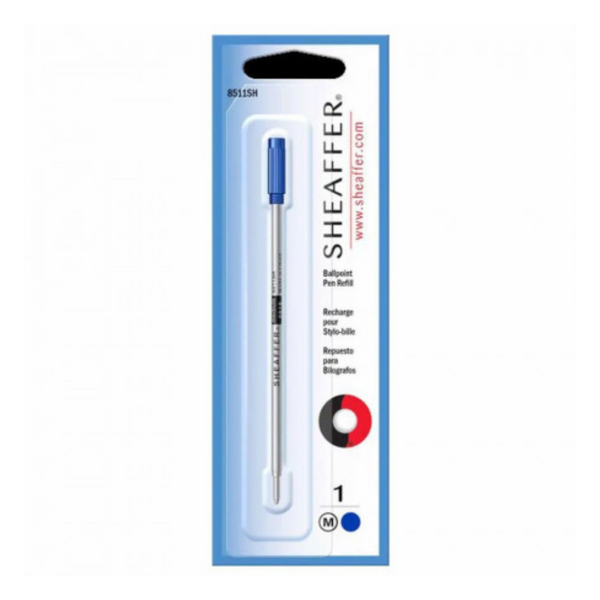 이미지를 갤러리 뷰어에 로드 , Sheaffer Ballpoint Pen Refill Blister Card - Blue for Award &amp; Defini
