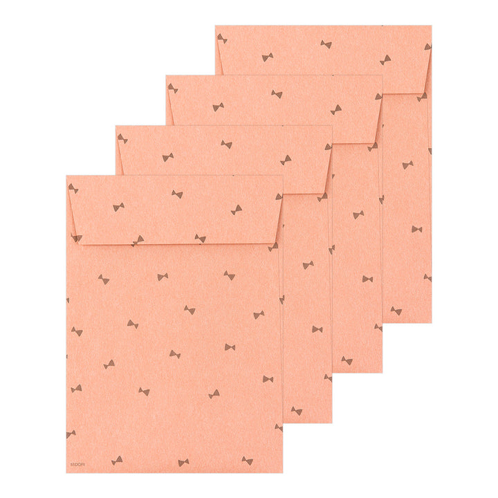 Midori Letter Set With Black Cat Stickers