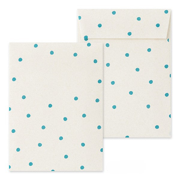 Midori Letter Paper &amp; Envelopes with Stickers 946 Penguin A — with packaging