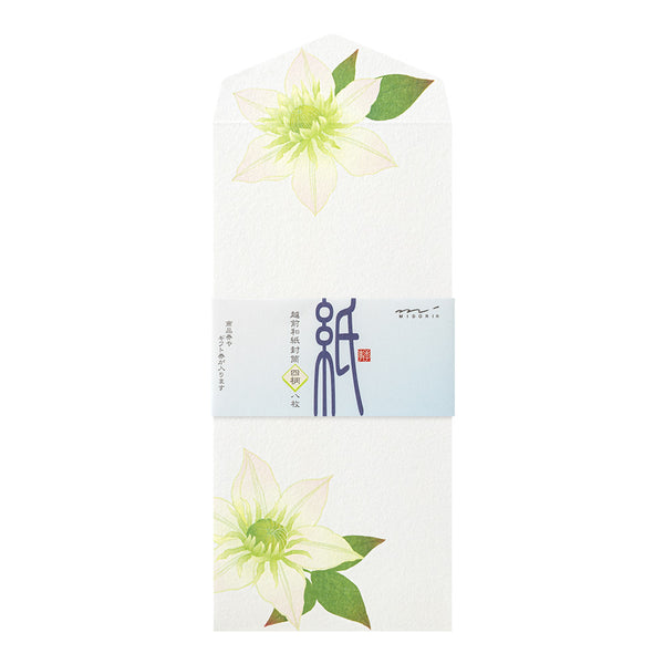 画像をギャラリービューアに読み込む, Midori Envelope - Summer Flower
