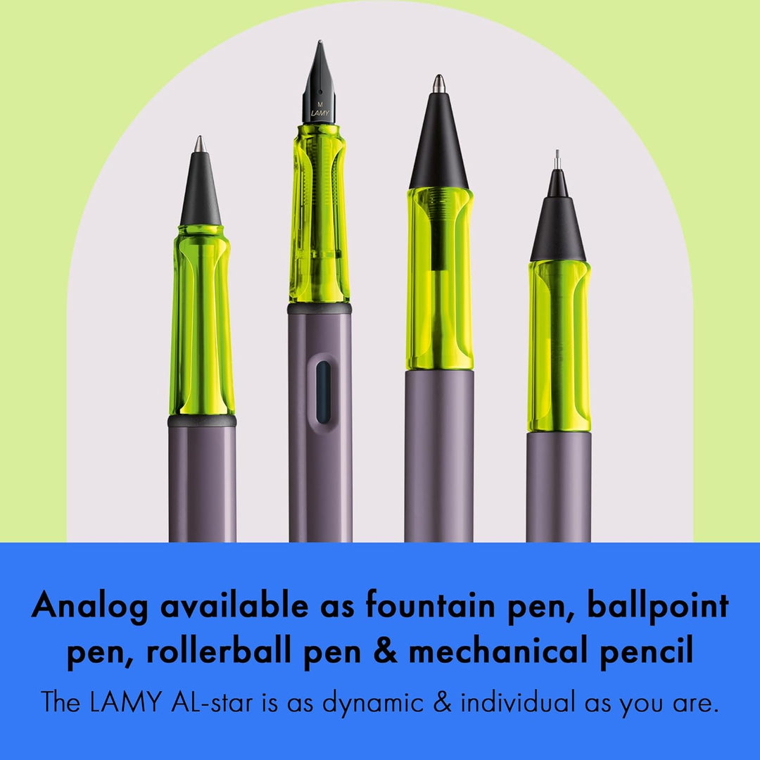 Lamy AL-star EMR Digital Pen - Aubergine — close-up